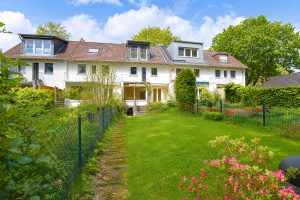 14 Der Garten ist pflegeleicht gestaltet